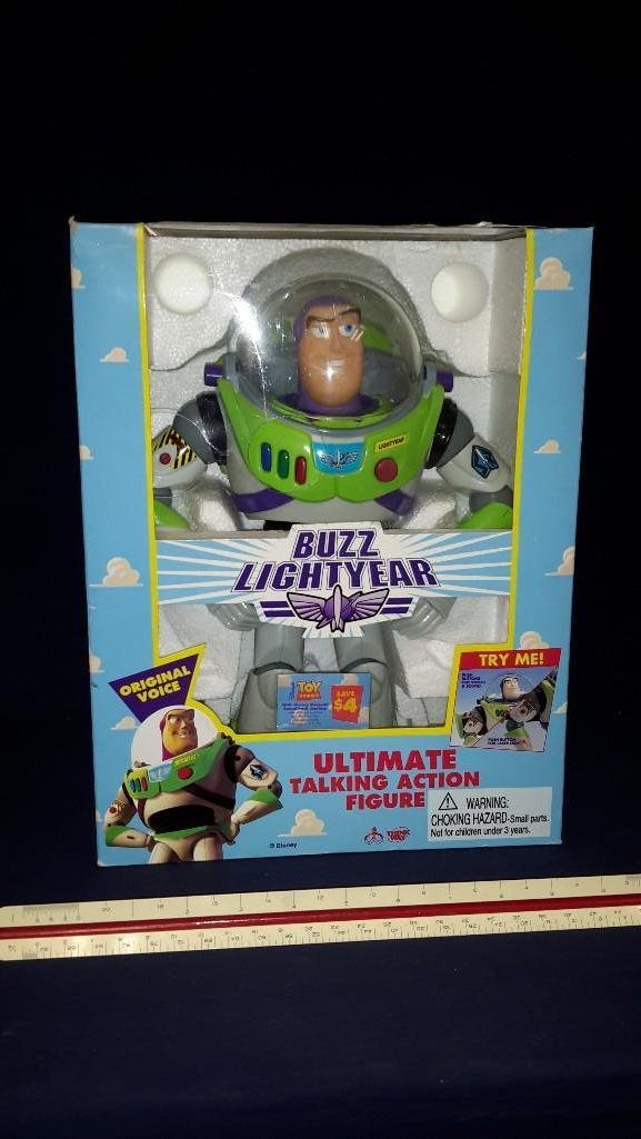Buzz Lightyear Talking Action Figure: In original packaging