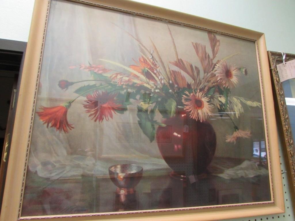 Elmer W Greene Floral Still Life Print
