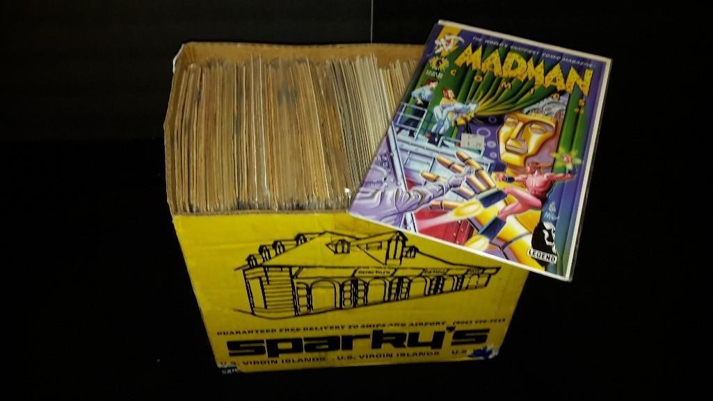 Assorted Vintage Collectible Comic Books: Marvel Comic Group, Dead Of Night, The Invaders, Black Panther, Deadpool, Ms. Marvel, and many more