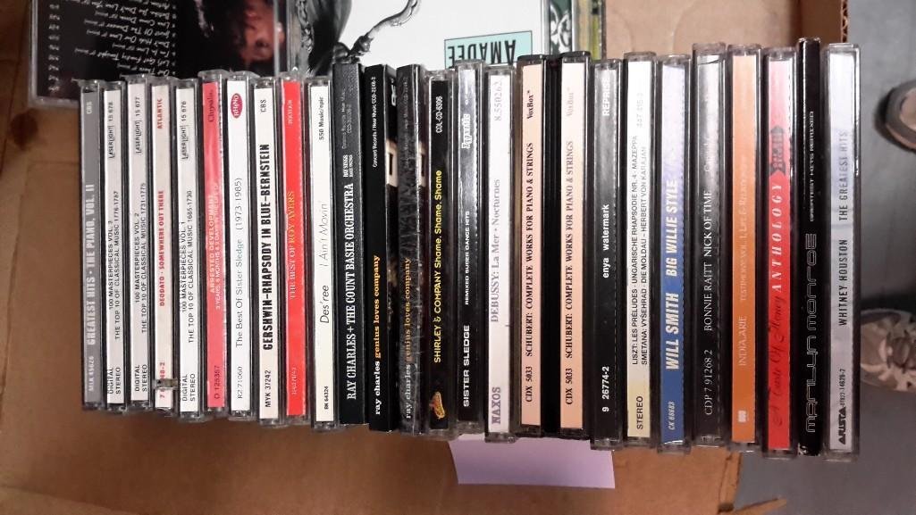 CD Collection (30): Ray Charles, Top 10 Classic Music, Bonnie Rate, Mozart, and more