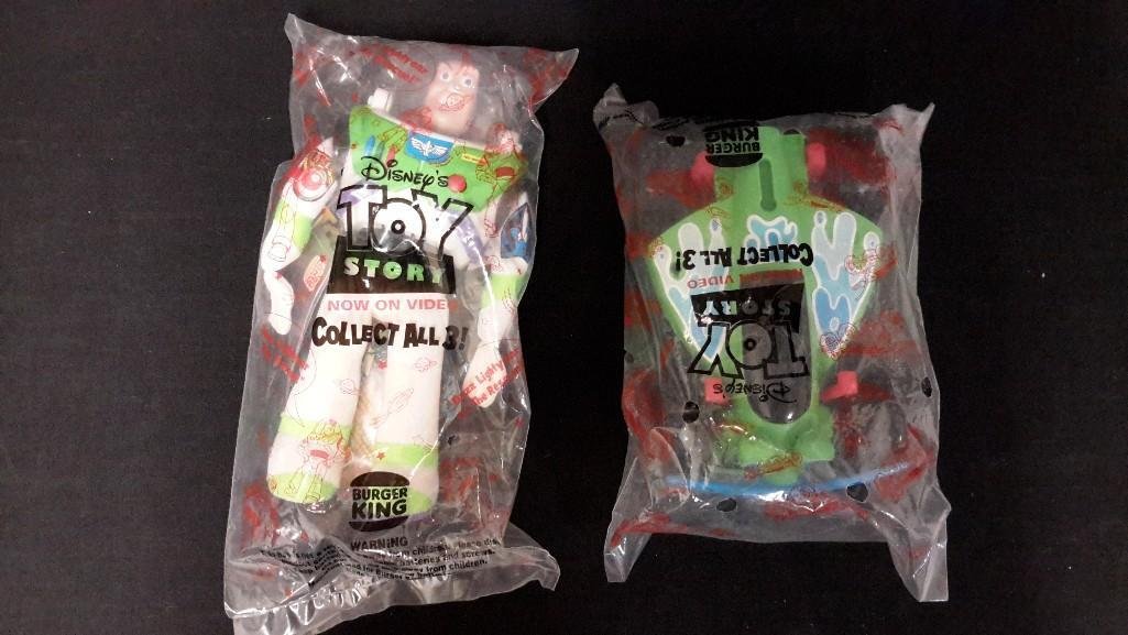 Toy Story Burger King Toys (2): Both are in original plastic