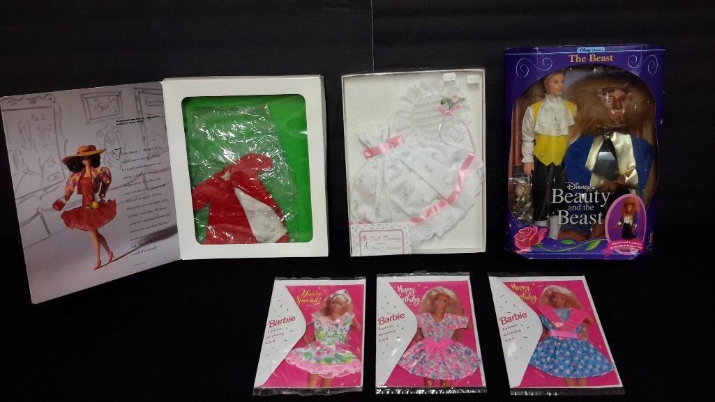 Beauty and the Beast Barbie & Barbie Clothes: All come in original packaging