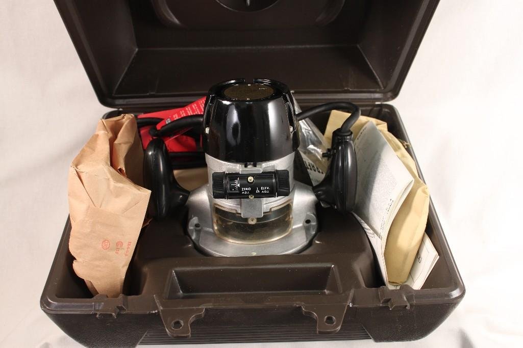 Craftsman The Power Router: Model #315.25070. 25,000 RPM. 100% ball-bearings. Comes in case and manual. Electric.