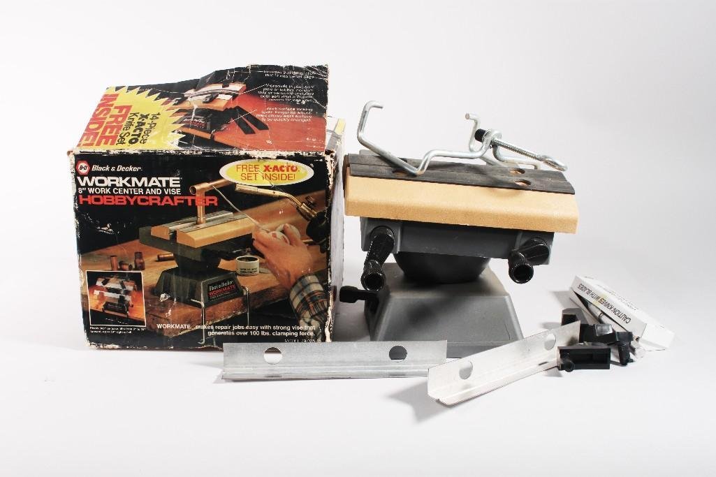 Black and Decker Workmate: Model number 79-025. 8 inch bench top work center and vise. 
