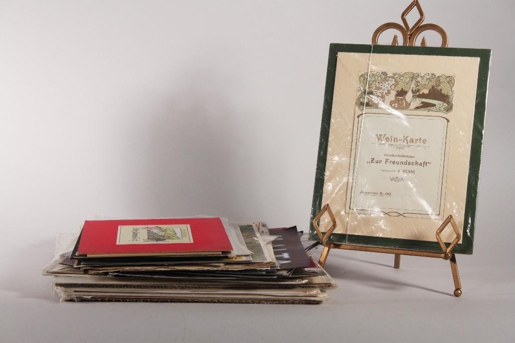 Prints, Advertising, and crate Labels: Titles include Oneonta Brand, Altissimo, Caledonia Brand, Wunder Beer, childrens prints, and more 