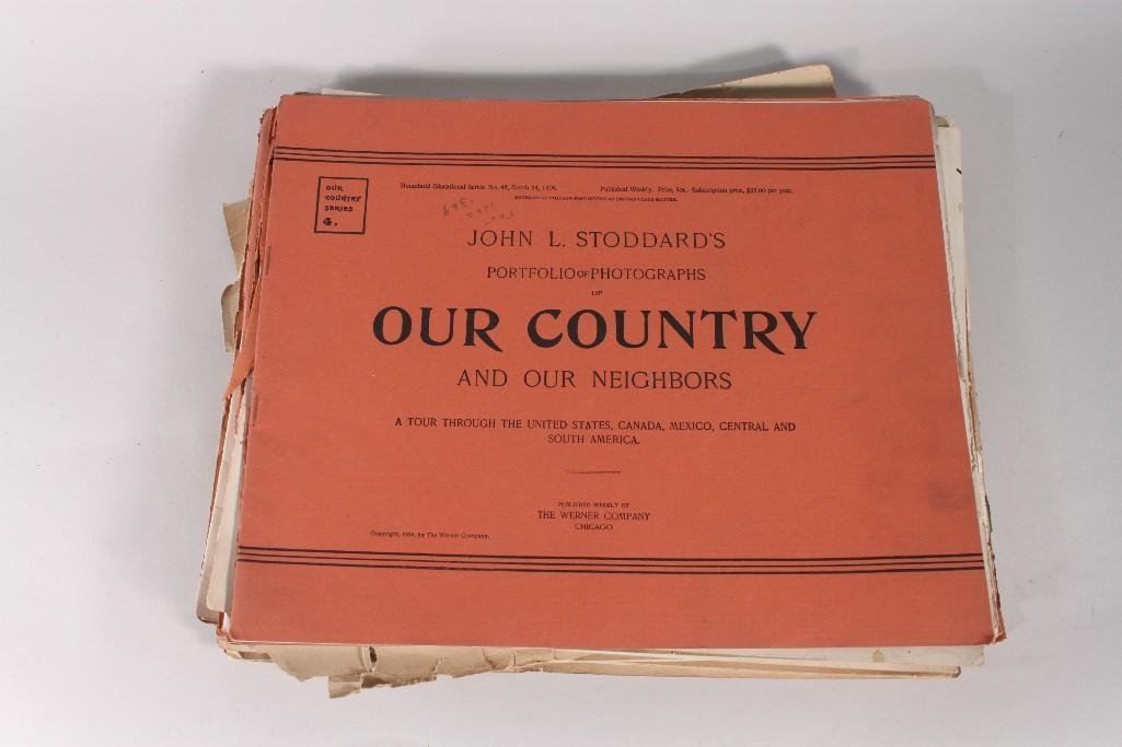 John l Stoddard's Portfolio of photographs ''17'': Most published in 1894. Contains black and white photographs.