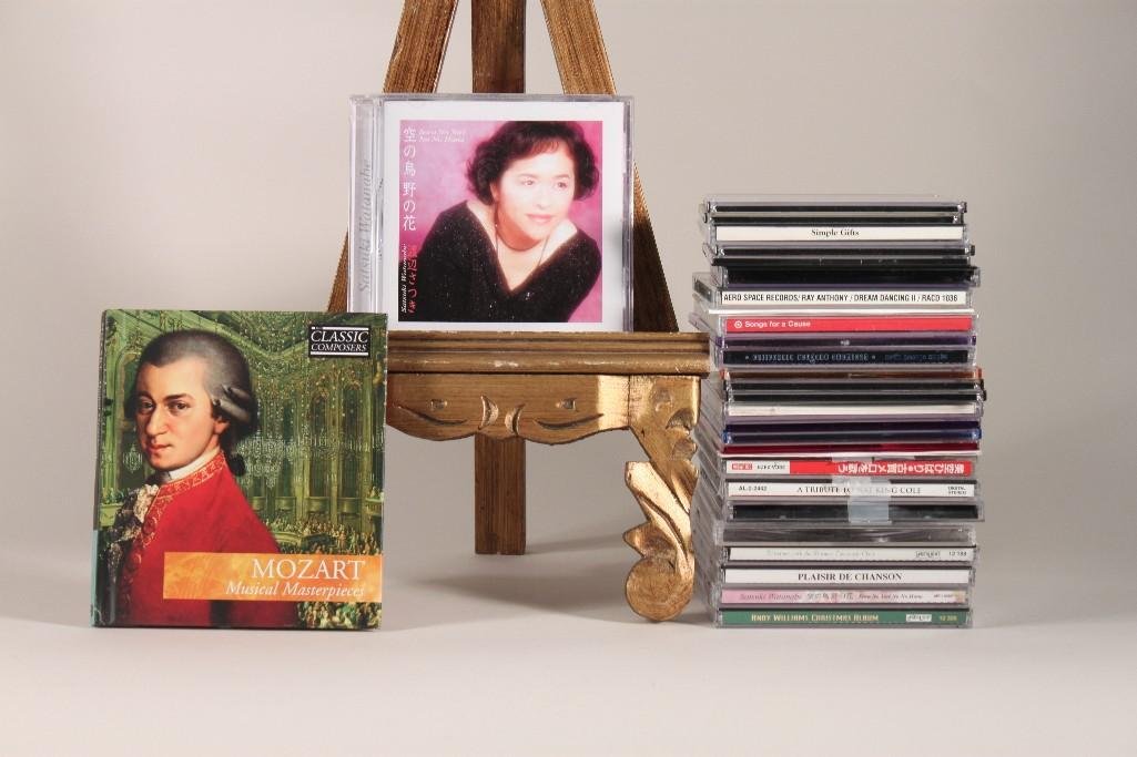 CD Collection (29): Artist include: Satsuki Watanabe, The Mormon Tabernacle, and more. Some titles are in Japanese.
