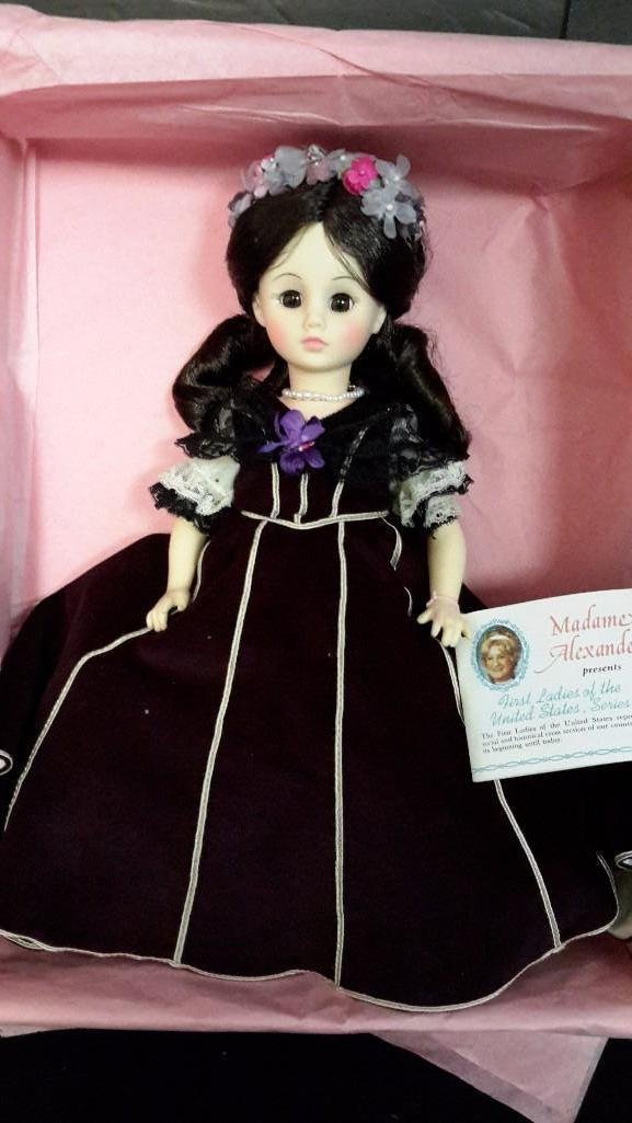 Madame Alexander Mary Todd Lincoln Doll: From the President's Ladies Series III, 1982-84, 14" tall, mint condition