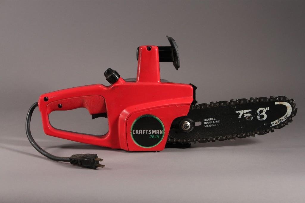 Craftsman .75/8 Electric Chain Saw Apr 19, 2015 The Auction House