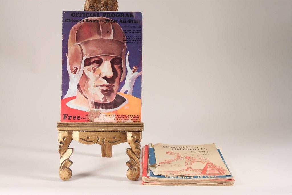 Vintage Times Magazines: 1943, 1945, Time Magazines, 1936 Navy-Yale game souvenir book, 1919 souvenir game book, and more 