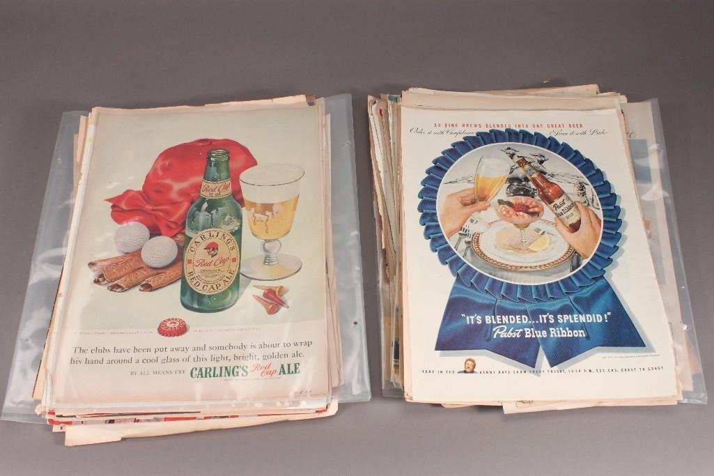 Vintage Magazine Advertisements: Includes Ball-Band Shoes, Minute man instant frosting mix, mobile oil, olden wedding Whiskey, Wilson gold clubs, Libby's solid pack pumpkin, and more 