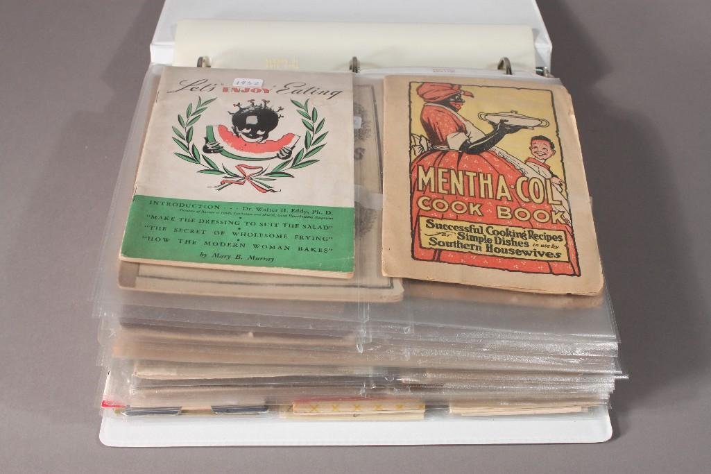 Early 19th Century Cooking Pamphlets (1 of 9)