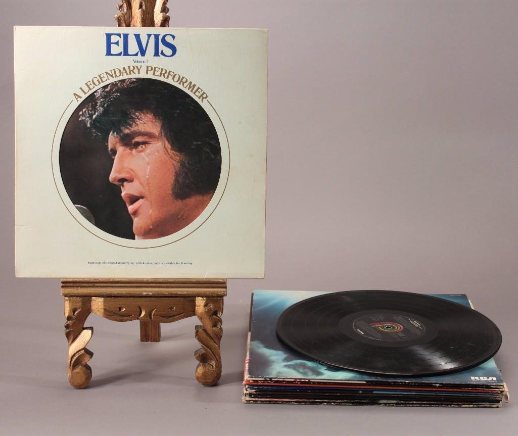 Elvis Presley LP Vinyl Records (10) (1 of 6)