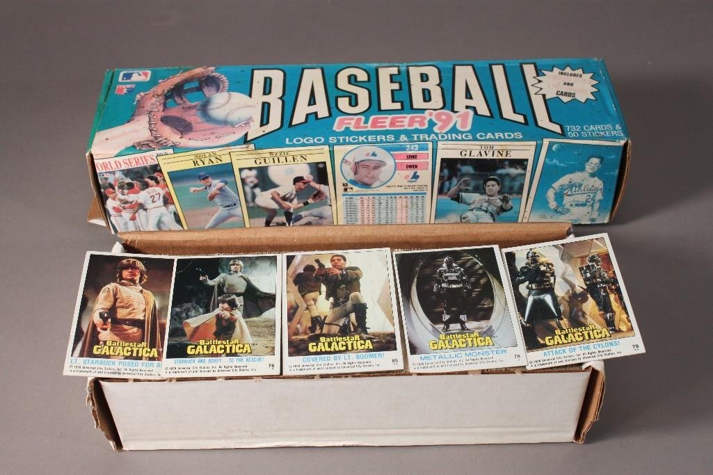 Topps and Fleer Baseball Trading Cards (2) (1 of 7)