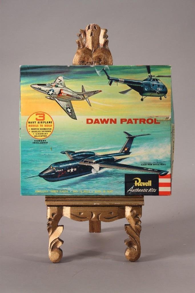 Revell Dawn Patrol Airplane Model Kit: Some pieces may be missing