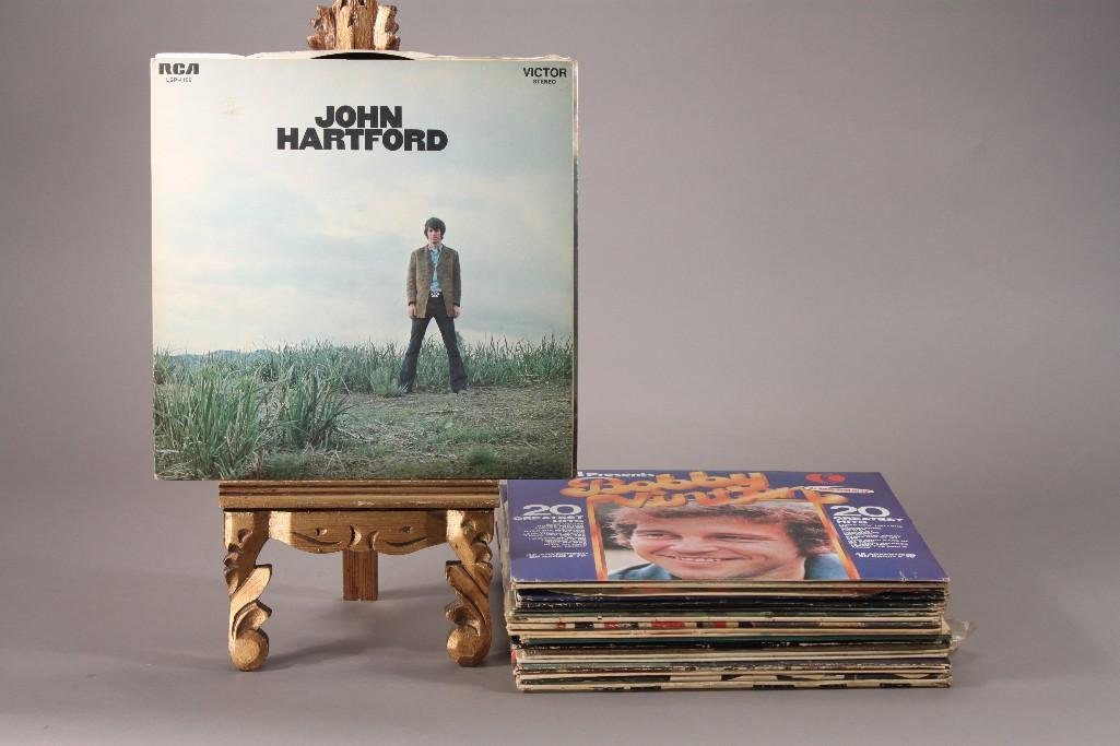 Vinyl LP Records (23): Artist include Jan and Dean, John Hartford, Bobby Vinton, The Ventures, and more 