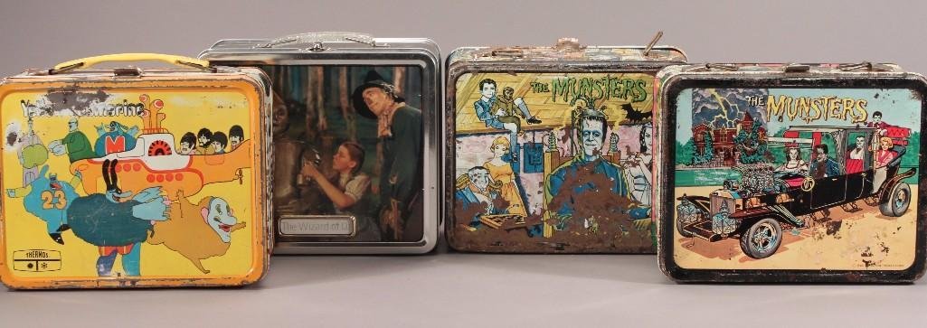 Vintage Steel Lunch Boxes (4) (1 of 10)