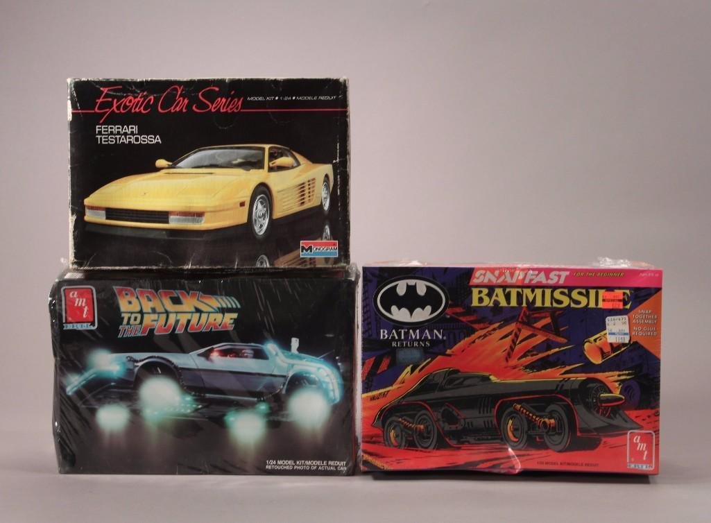 Vintage Plastic Car Model Kits (3) (1 of 7)