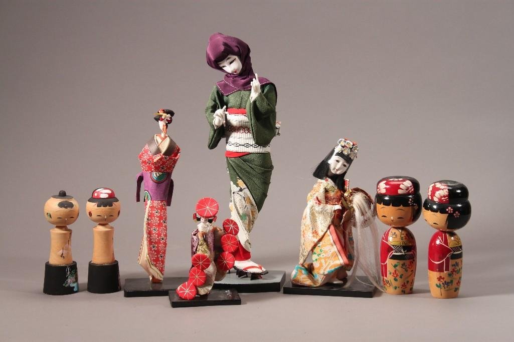 Asian Style Dolls and Figurines  (8) (1 of 8)