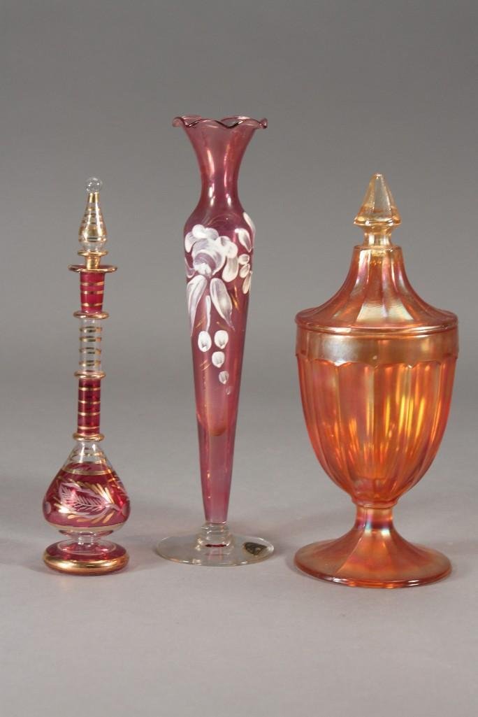 Art Glass Vase and Perfume Bottle (3) (1 of 10)