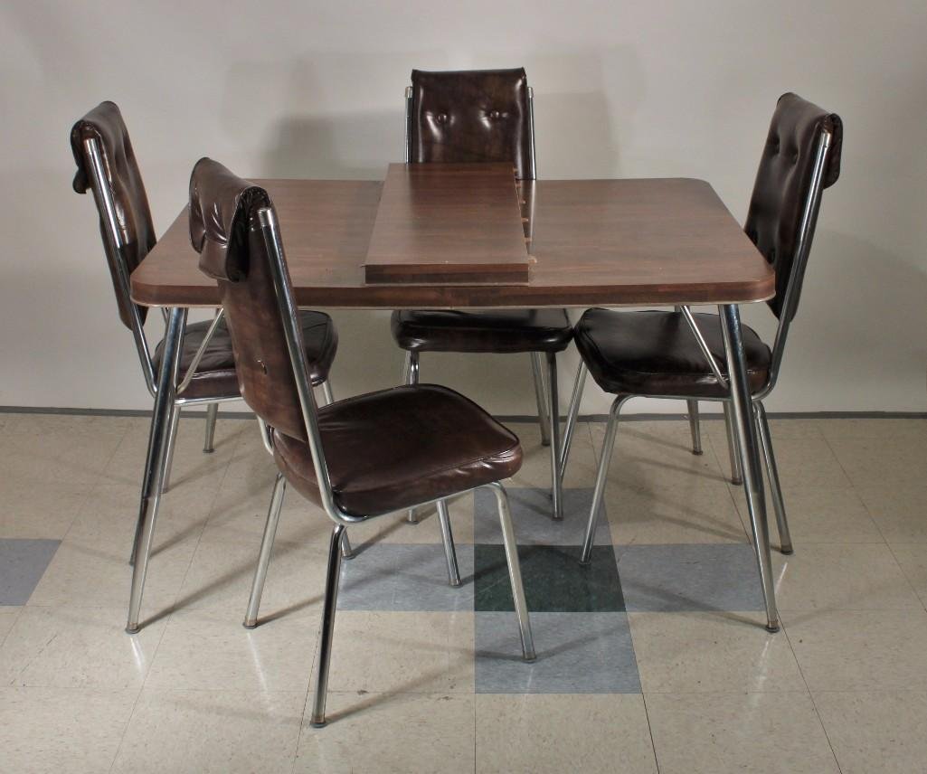 Vintage Dining Table and Chairs (1 of 3)