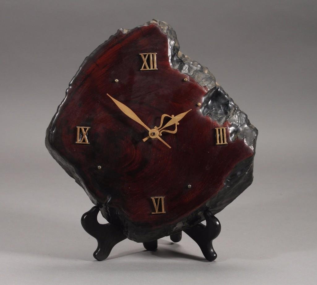 Custom Made Wood Clock (1 of 3)