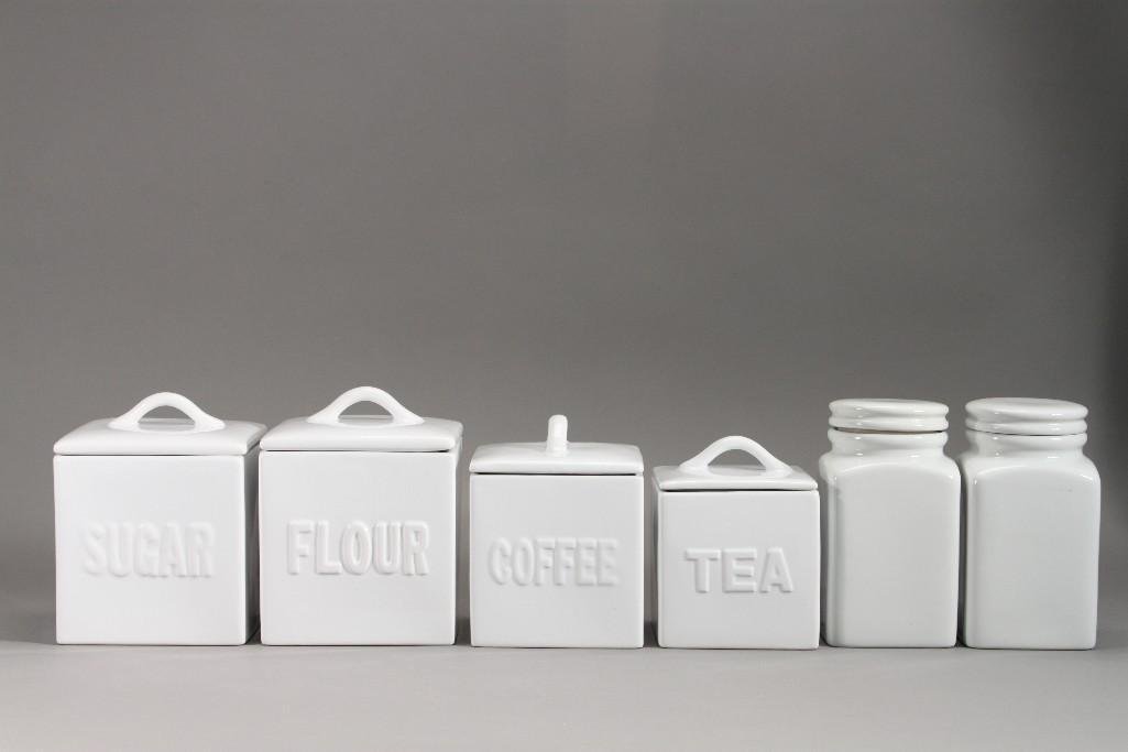 Home Ceramic Canister Set (6) (1 of 6)