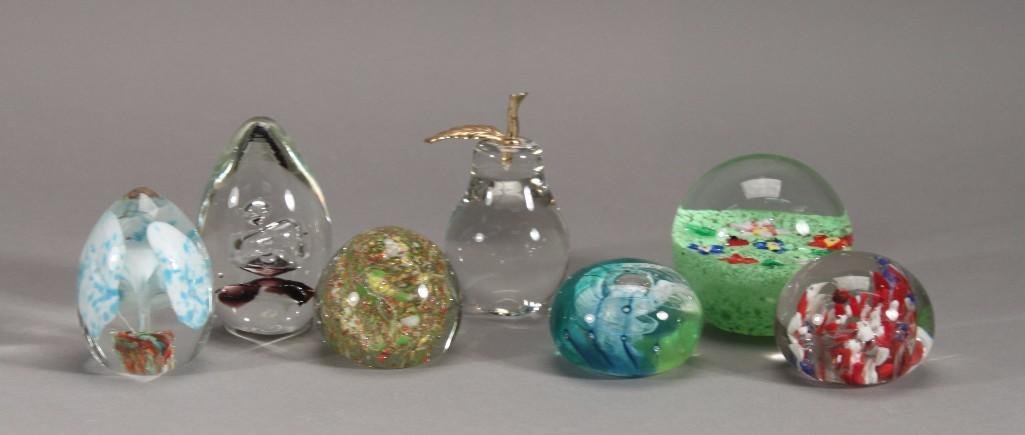 Art Glass Paper Weights (7) (1 of 9)
