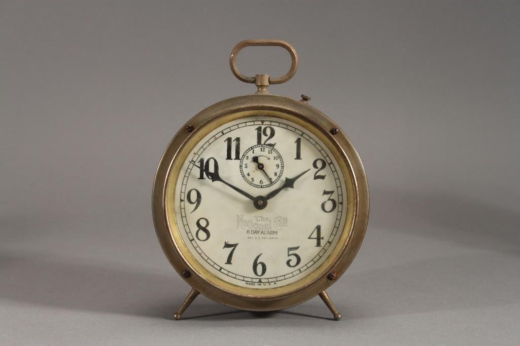 1912 Nation Call 8 Day Alarm Clock (1 of 3)