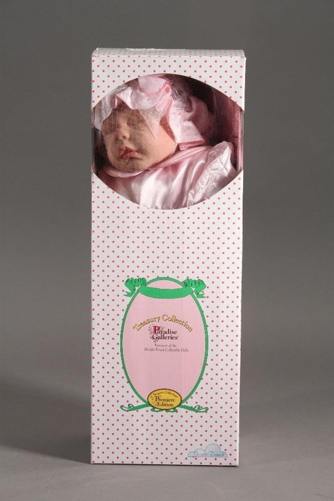 Paradise Galleries Paige Collectible Baby Doll: Includes box, by Kymberli Durden, Heaven's Grace collection, very good condition, with COA