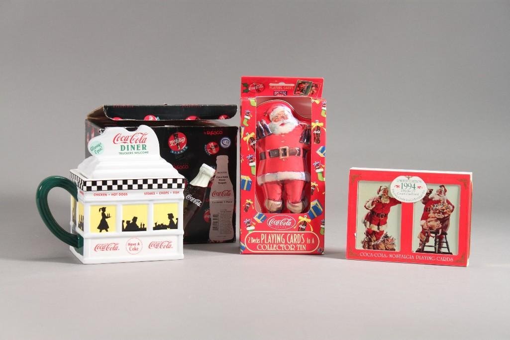 Coca-Cola Playing Cards & Teapot (1 of 6)