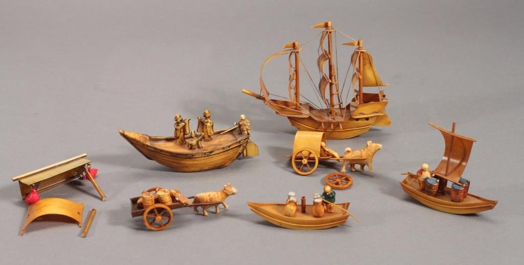 Asian Plastic Miniatures (6) (1 of 9)