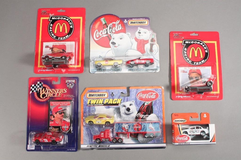 Collectible Coca-Cola & McDonalds Matchbox Cars (1 of 6)
