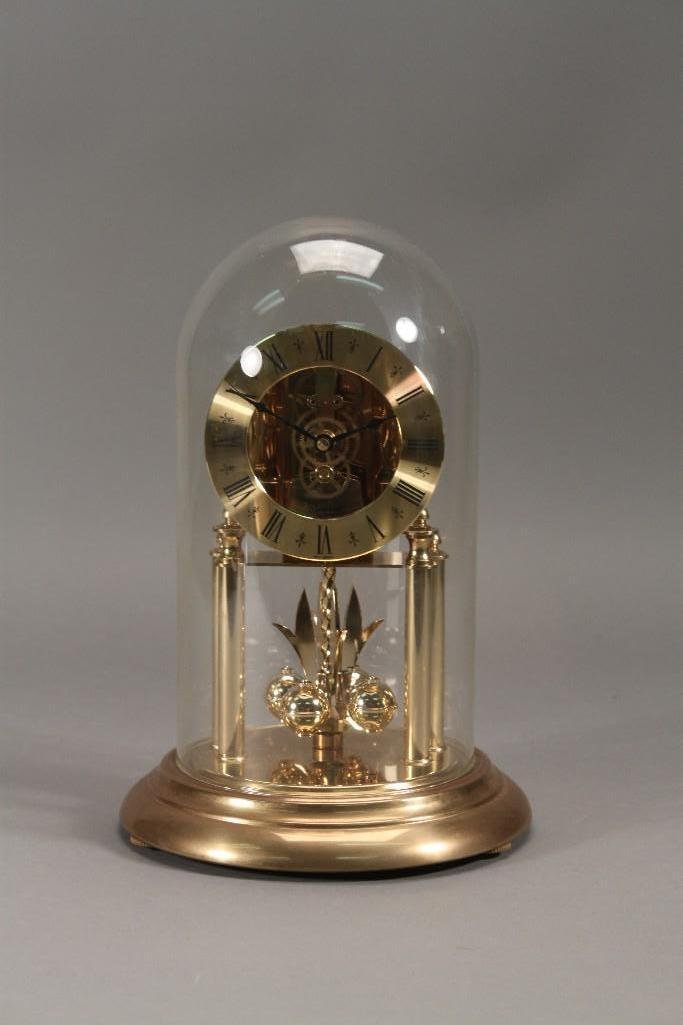 Sunbeam Anniversary Clock: 11.5" tall, marked West Germany, good condition