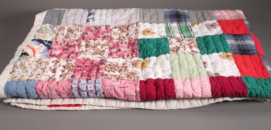 Vintage Patch Work Quilt (1 of 4)