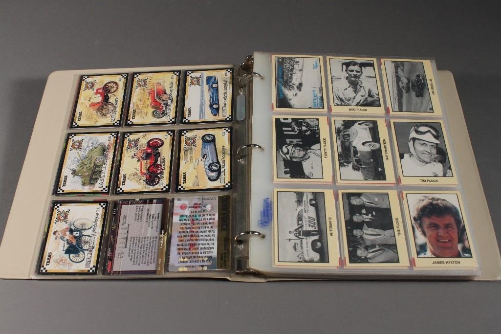 NASCAR Collector Cards: Includes Jeff Gordon, Richard Petty, Rusty Wallace, Lee Petty, and more, all come in binder and plastic sleeves, good condition