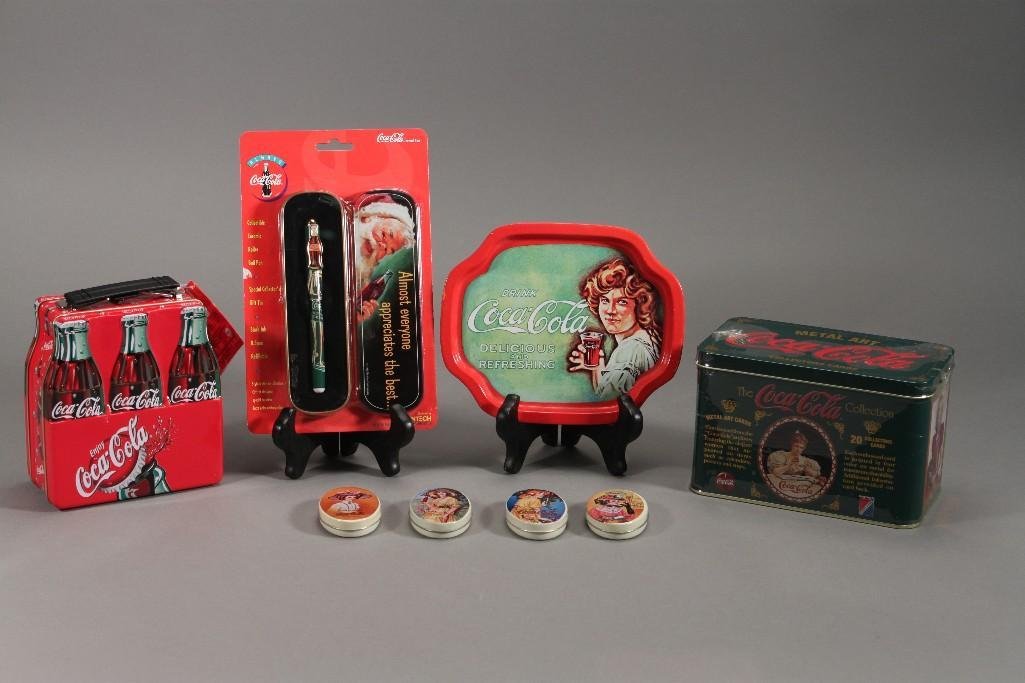 Collectible Coca-Cola Tins (8) (1 of 9)