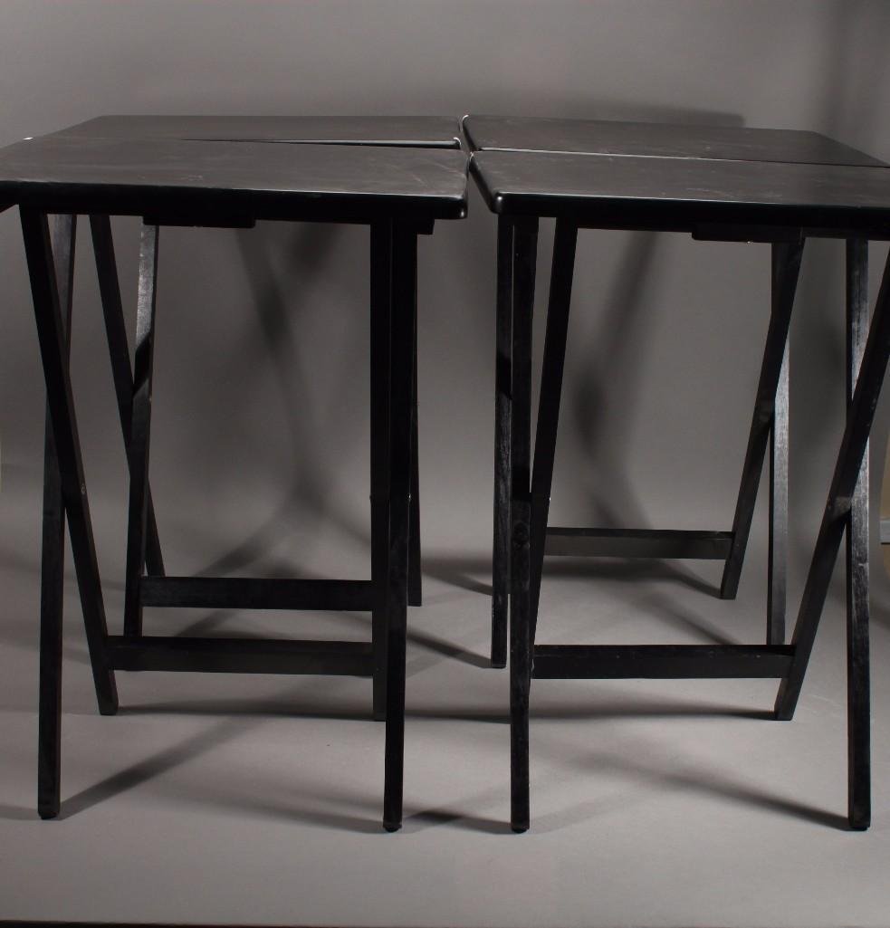 Wood Tv Trays (4) (1 of 3)