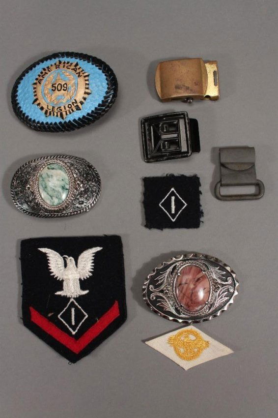 Patches and Belt Buckles (9) (1 of 1)