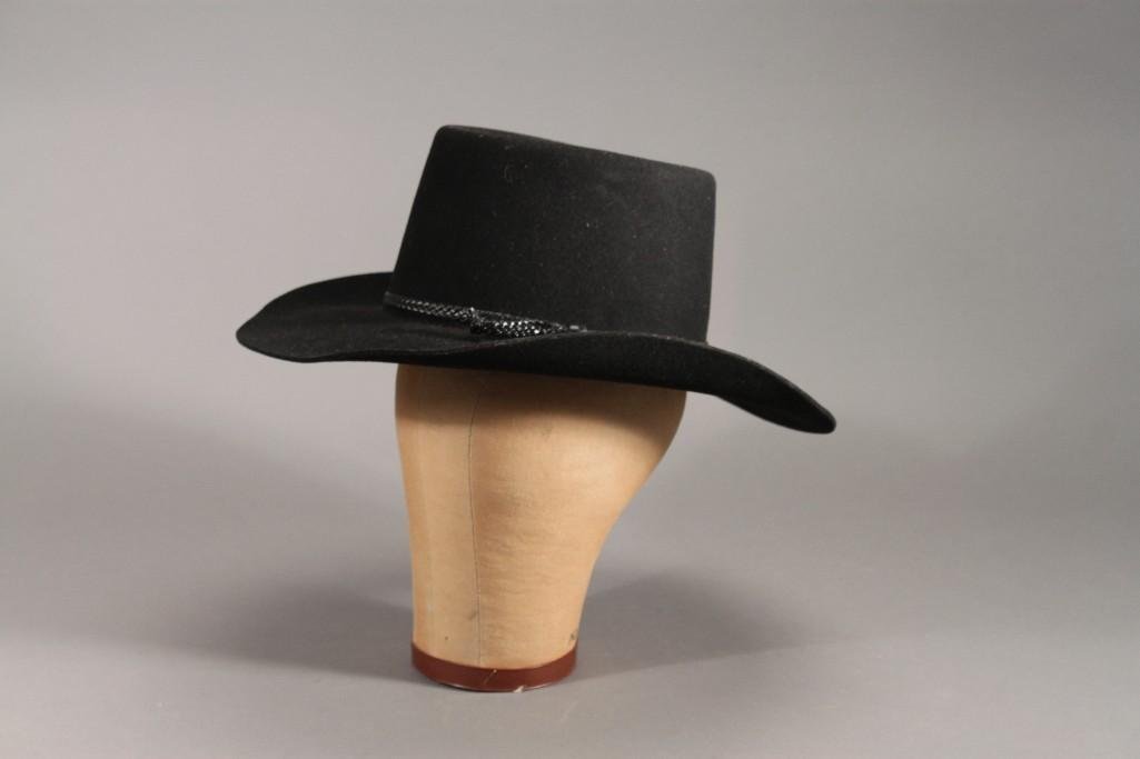 Man's Bailey Black Stetson Hat (1 of 6)