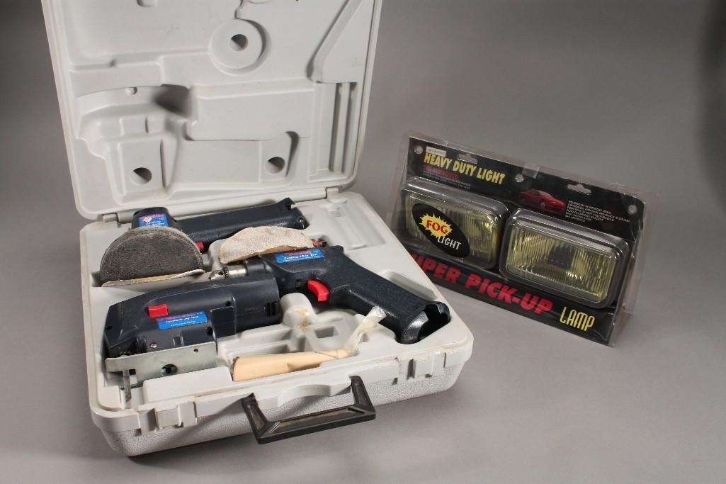 Bench Top Power tools Kit & Heavy Duty Lights (1 of 7)