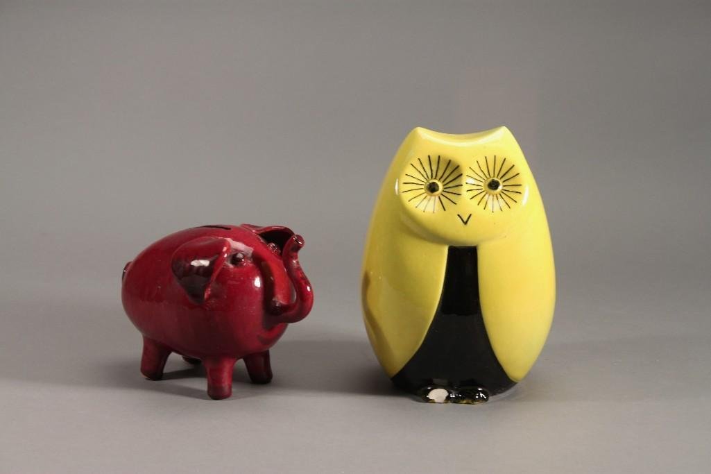 Ceramic Animal Figurine Banks (2) (1 of 8)