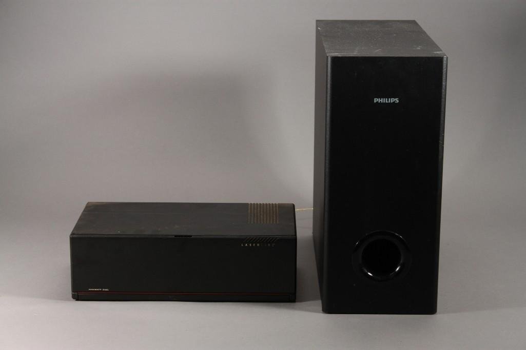 Comic Disk Holder and Philips Sub Woofer Speaker (1 of 5)