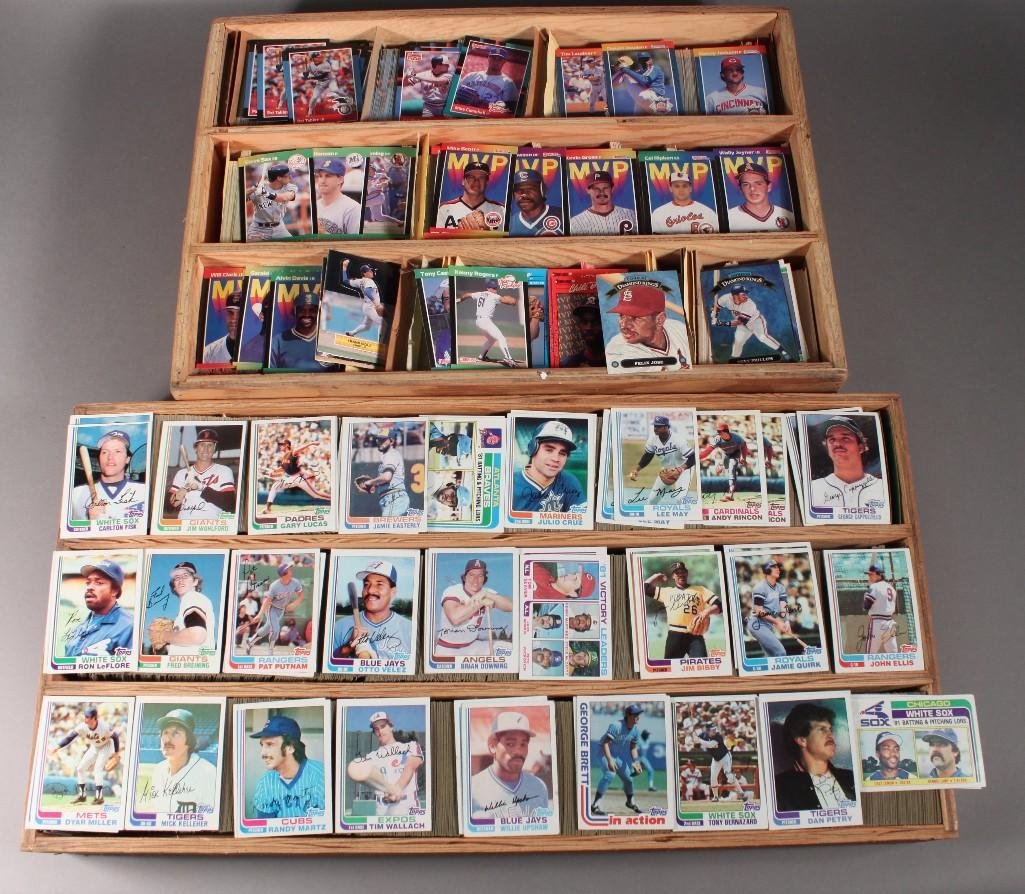 1988 Don Russ & 1982 Topps Baseball Cards (1 of 5)