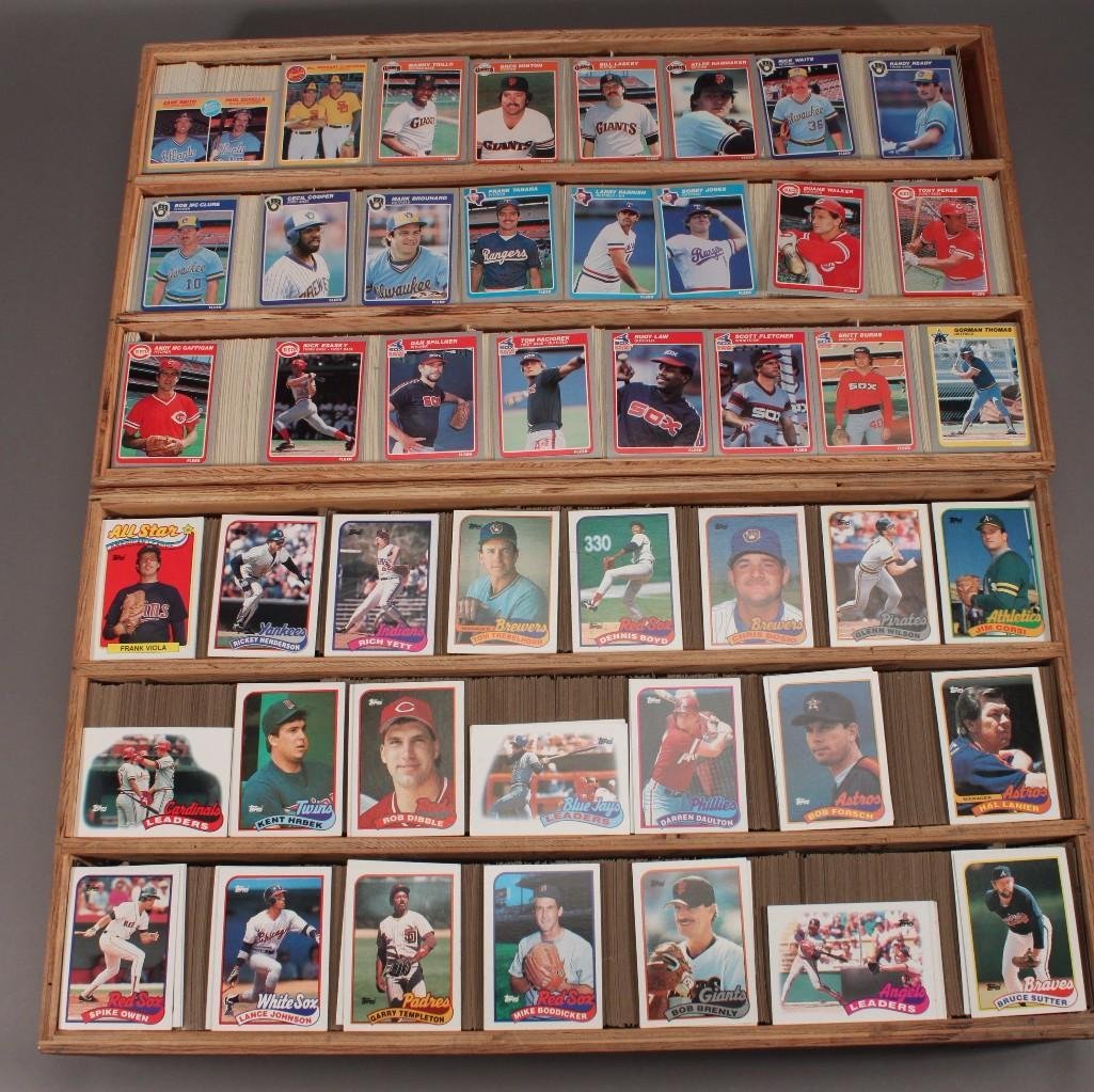 Fleer and Topps Baseball Trading Cards (1 of 7)