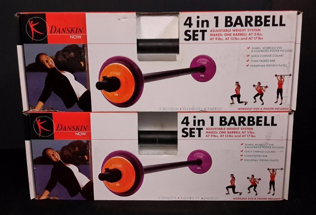 Dankskin 4 in 1 Barbell Set (2) (1 of 3)