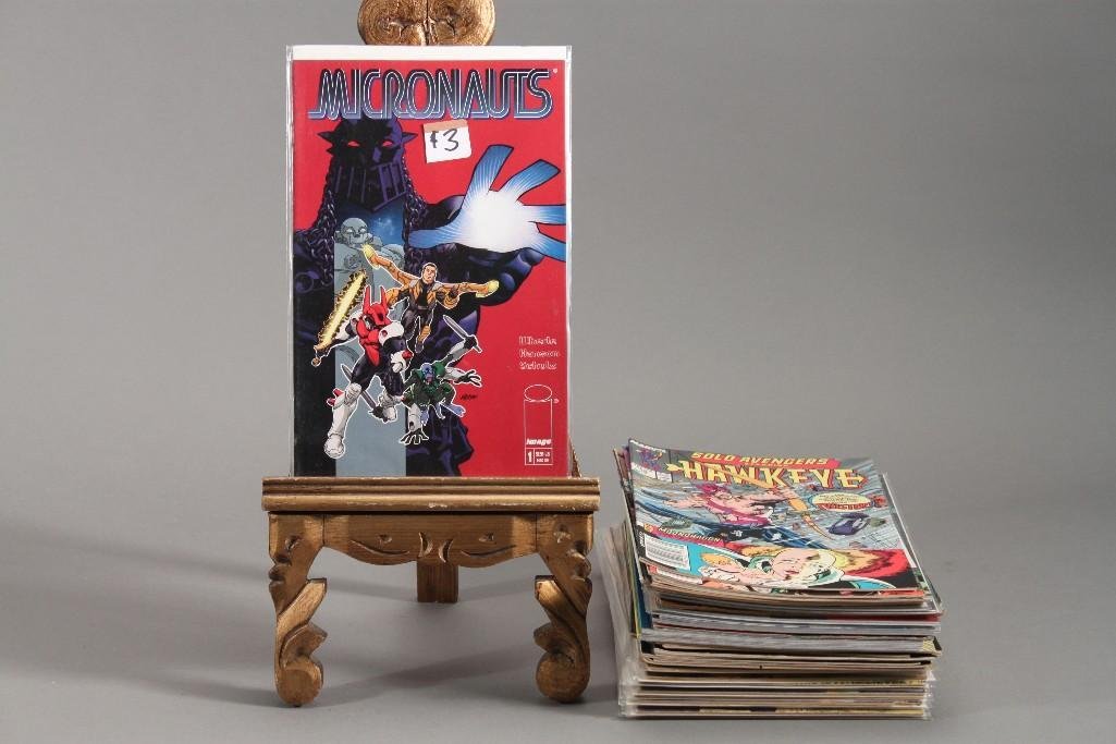 Comic Book Collection (32): Includes DC Tomahawk, The Prisoner, Captain Savage, Micronauts, Buffy the Vampire Slayer, Star Brand, and more 