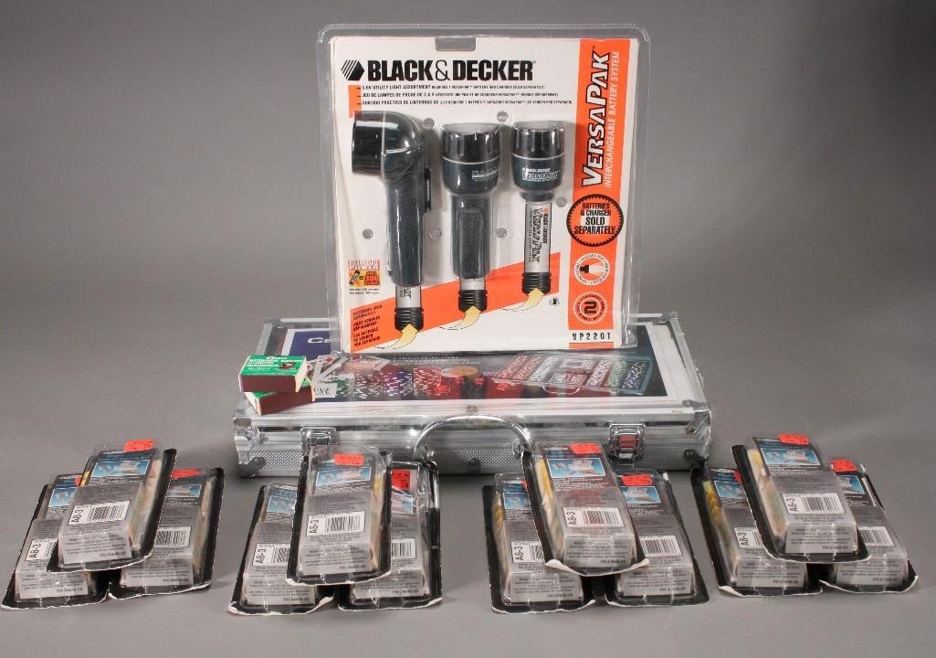 Poker Set and Utility Lights (1 of 8)