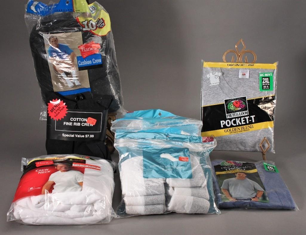 Men's Socks and Crew Neck T-Shirts (9) (1 of 5)