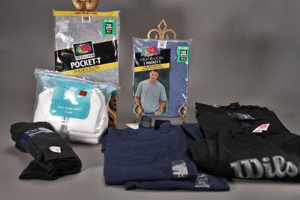 Men's Socks and T-Shirts (1 of 5)